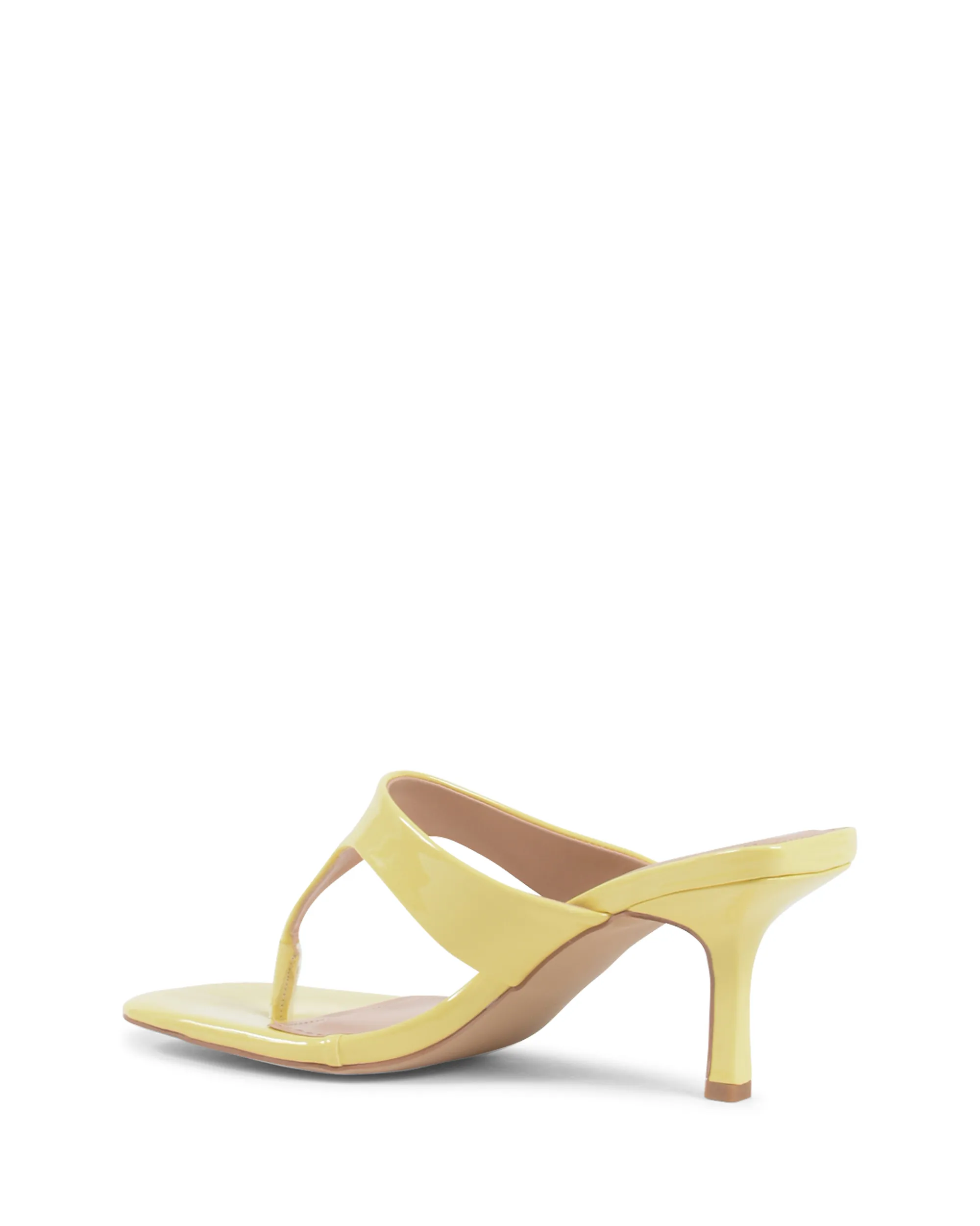 19V69 Italia Womens Mule Sandal Yellow V81819 YELLOW