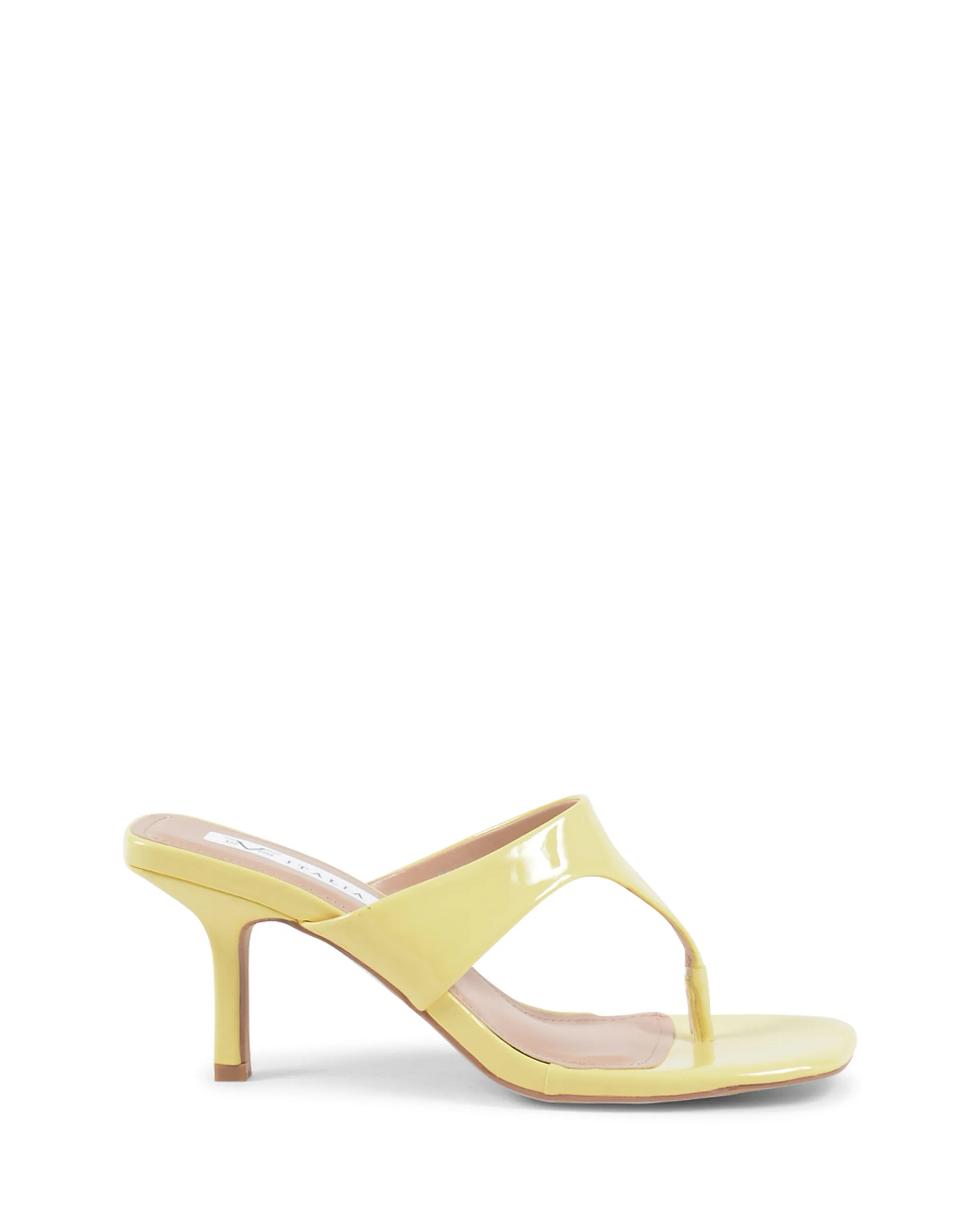 19V69 Italia Womens Mule Sandal Yellow V81819 YELLOW