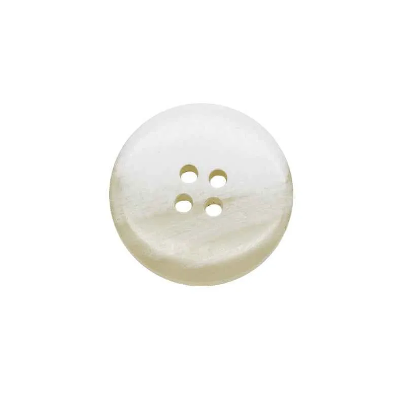 25mm Wood Grain Gradient White Black Round 4-Hole Resin Buttons 100pcs