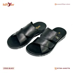 27020-Black  Premium High-Quality Men's sandal