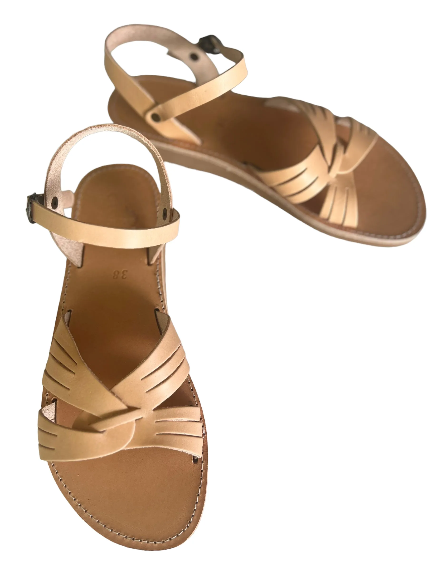 Agna Sandal- Naturale
