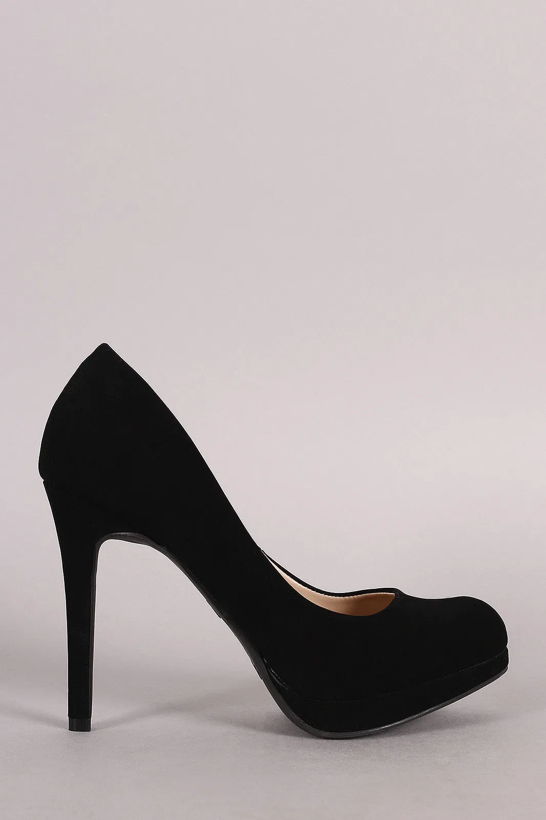 Almond Satisfied clients Nubuck Toe Premium-grade Pump Anne Michelle