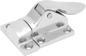 AMAKO 2Pcs Marine Grade Door Latch: 48X38mm, 316 Stainless Steel Lockable Cabinet Latch Clamp for Boat, Yacht, RV & Marine Door