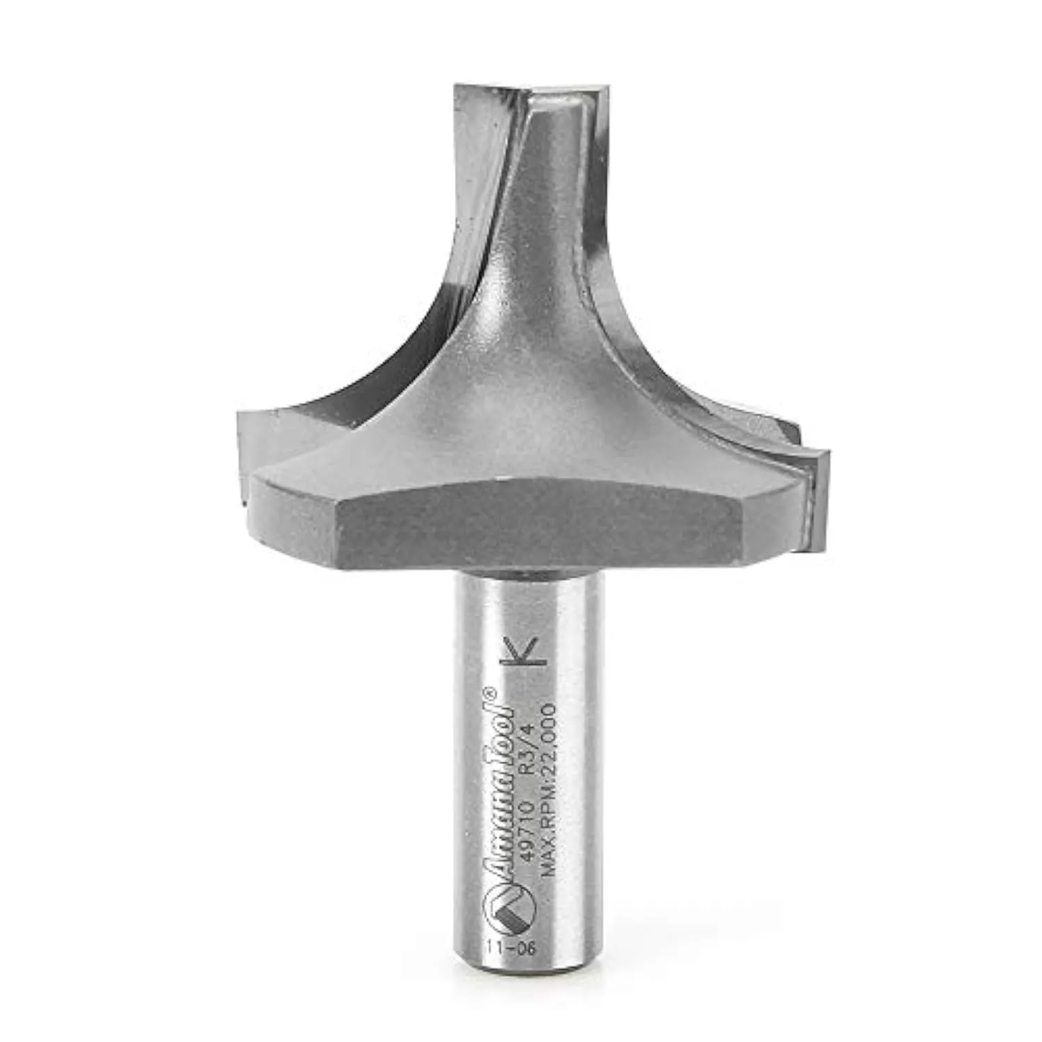 Amana Tool - 49710 Carbide Tipped Plunging Round Over 3/4 Radius x 2" Dia x 1-13/32 x