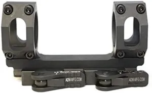 American Defense AD-RECON-S 20 MOA 34 STD Riflescope Optic Mount, Black