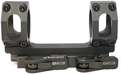 American Defense AD-RECON-S 20 MOA 34 STD Riflescope Optic Mount, Black