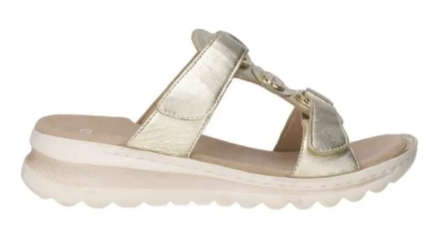 Ara Tampa-s 2.0 Ladies Low Wedge Sandal 47208-11