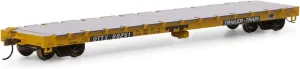 Athearn HO RTR 60' Flat Car, OTTX/Black Logo #90251, ATH97066