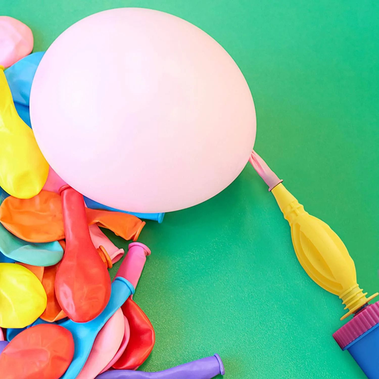 Balloon Pump Plastic Hand Held