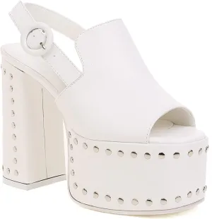 bbruriy 14CM/5.51IN Women's Super High Heel Chunky Heel High Heels - Nightclub Banquet Sexy Platform High Heels