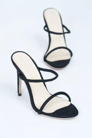 Black Eugenia High Heels