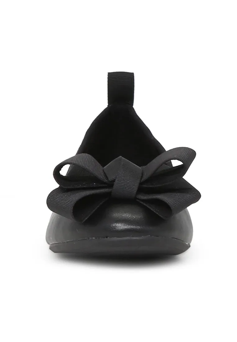 Black Flat Ballerina