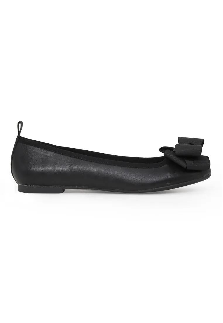 Black Flat Ballerina