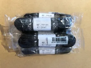 Black Flat Laces