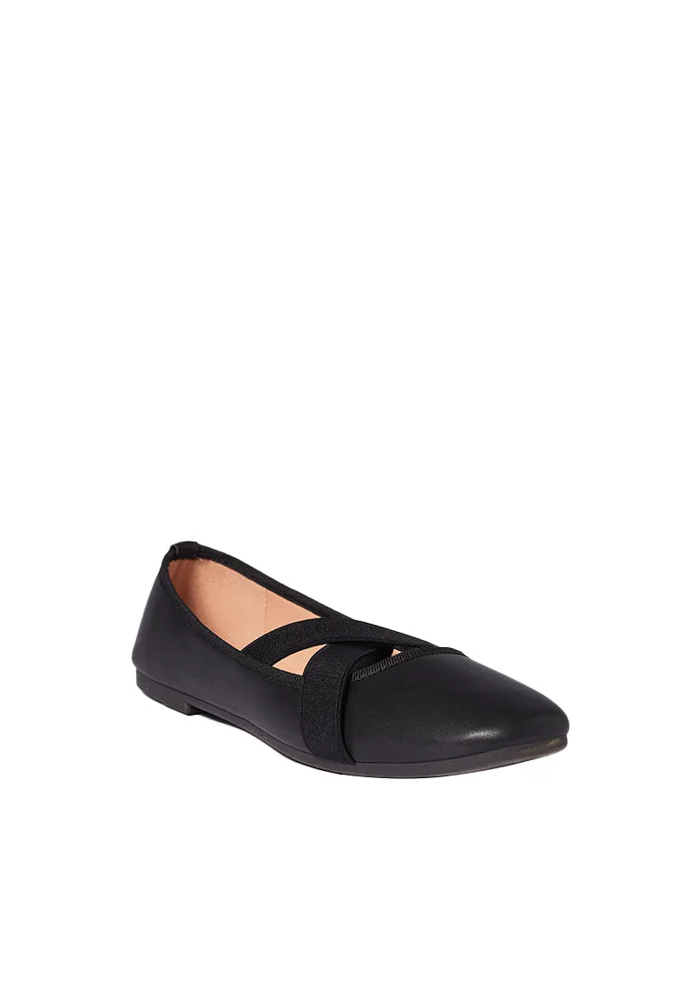 Black Flat Shoes