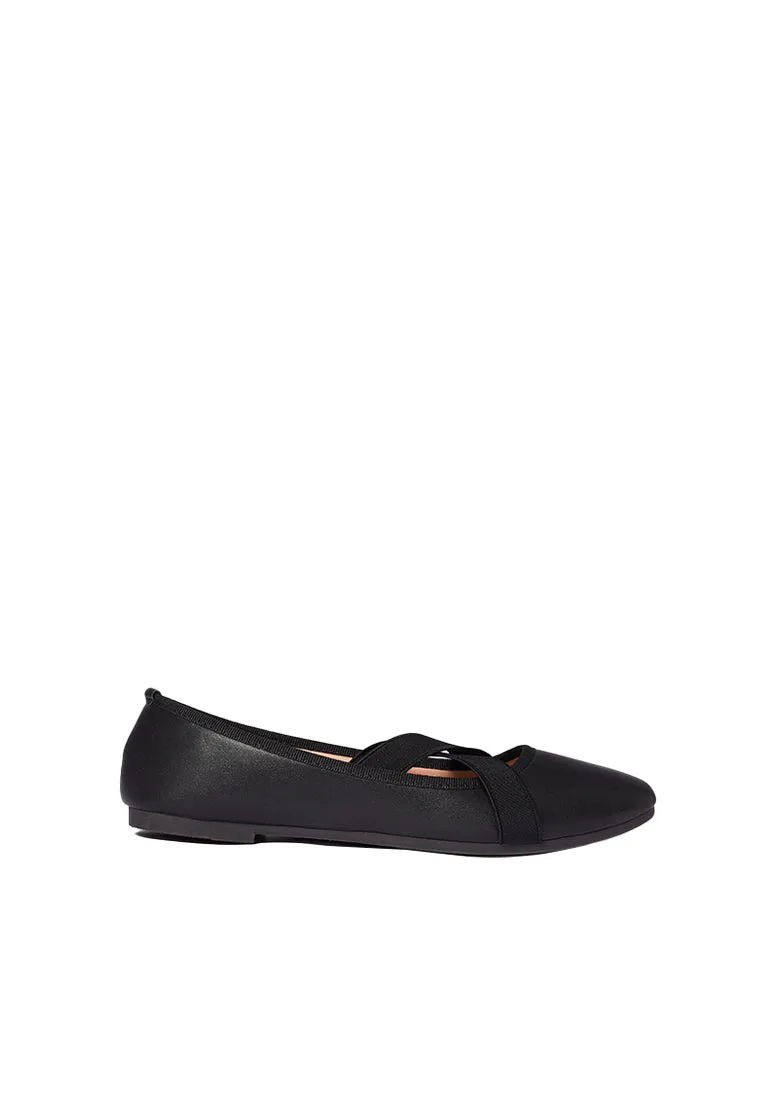 Black Flat Shoes