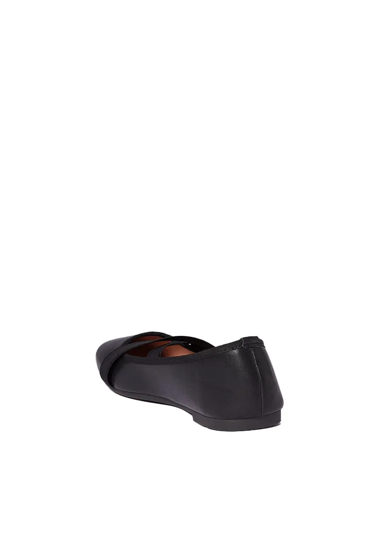 Black Flat Shoes