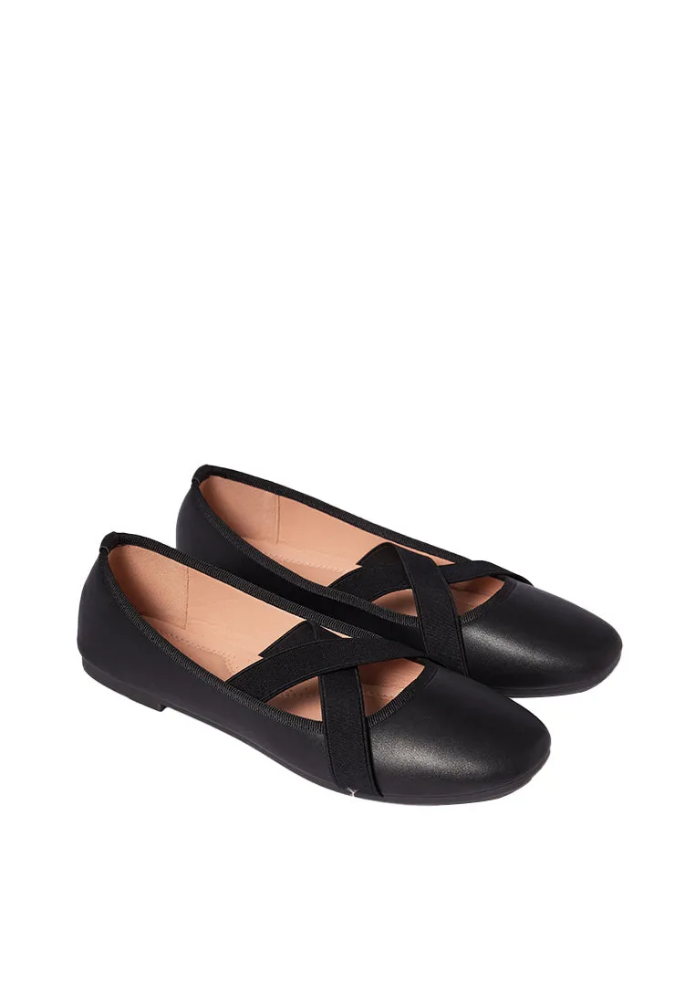 Black Flat Shoes