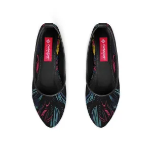 Black Round Toe Shoe Growing