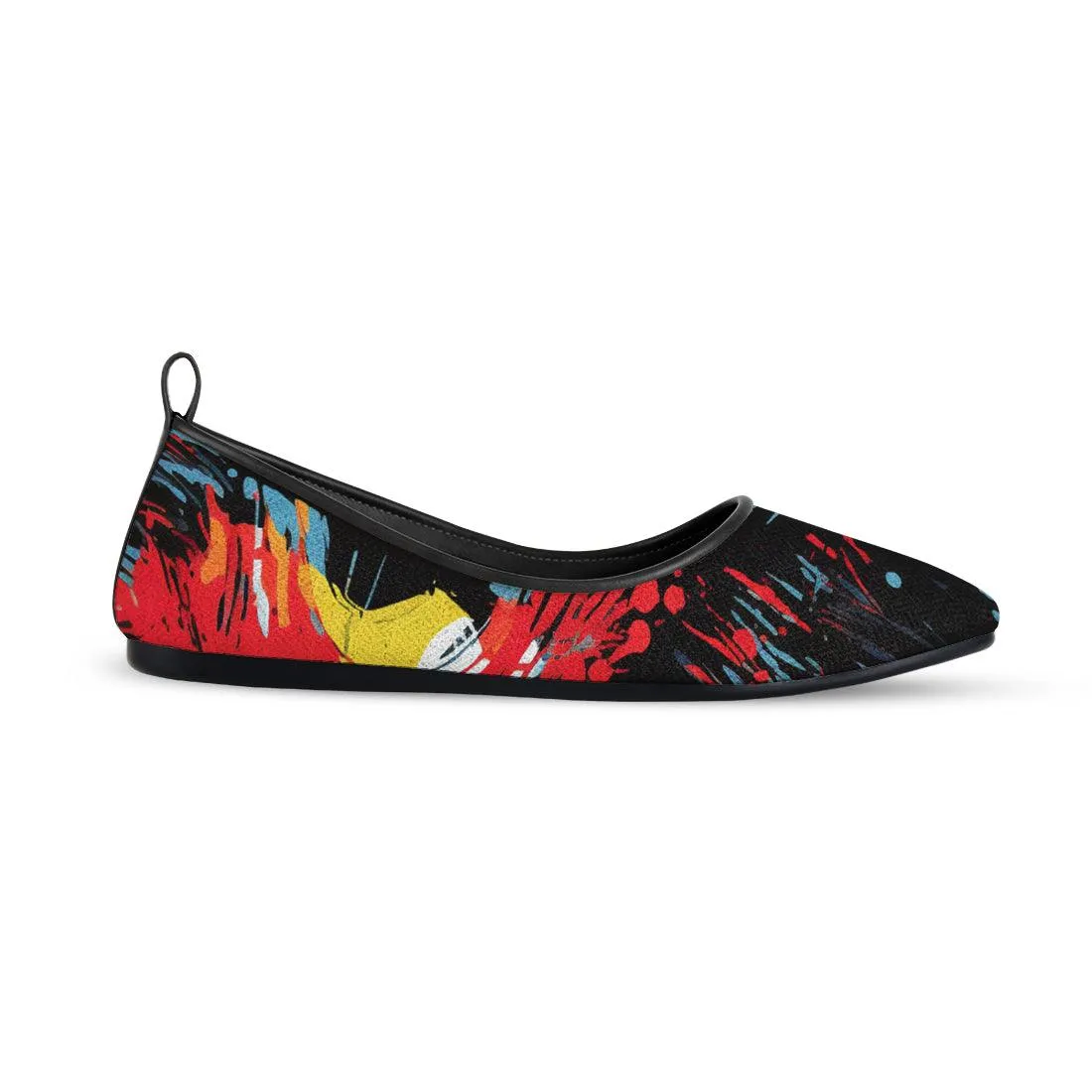 Black Round Toe Shoe Spectrum