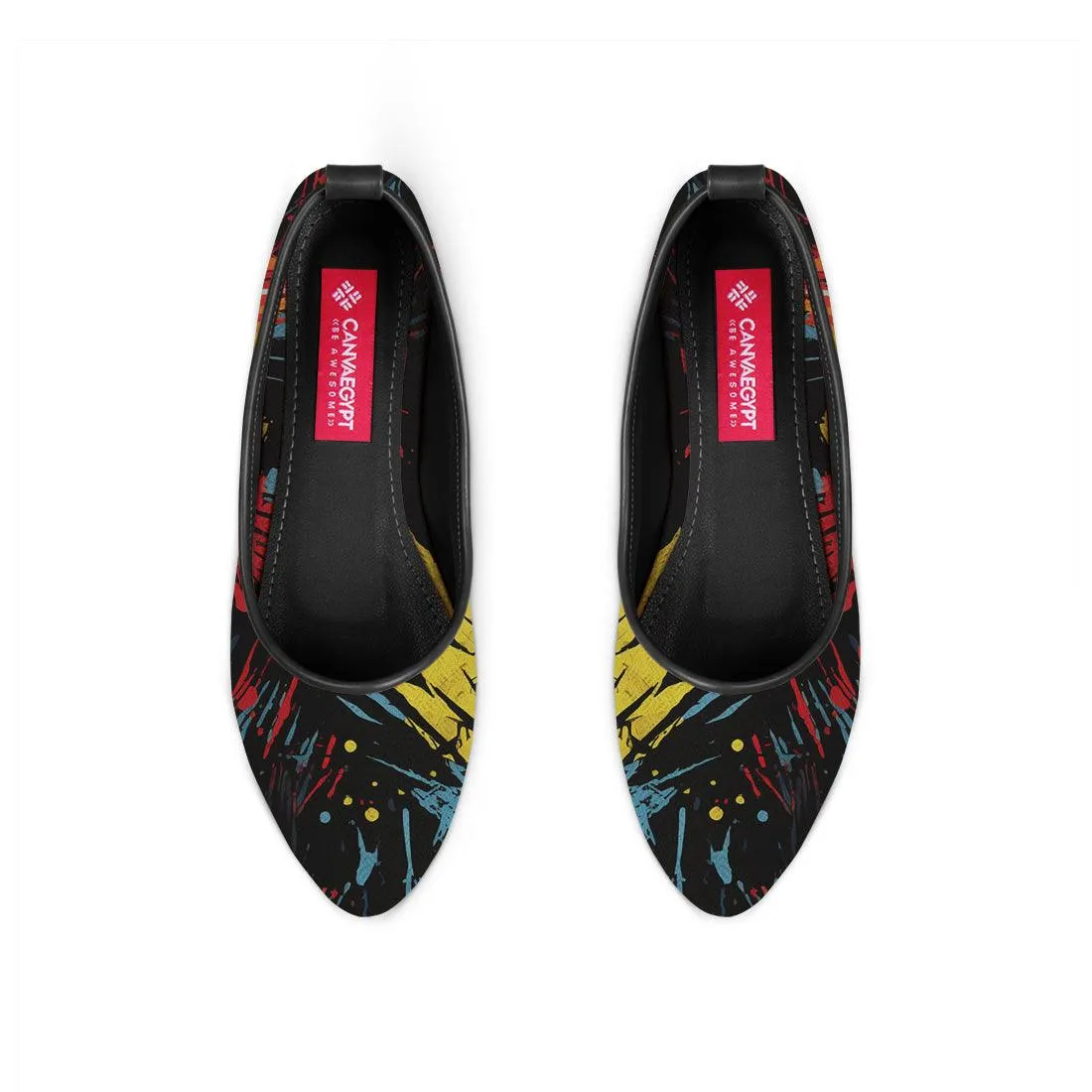 Black Round Toe Shoe Spectrum