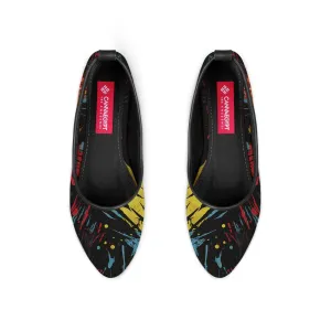 Black Round Toe Shoe Spectrum