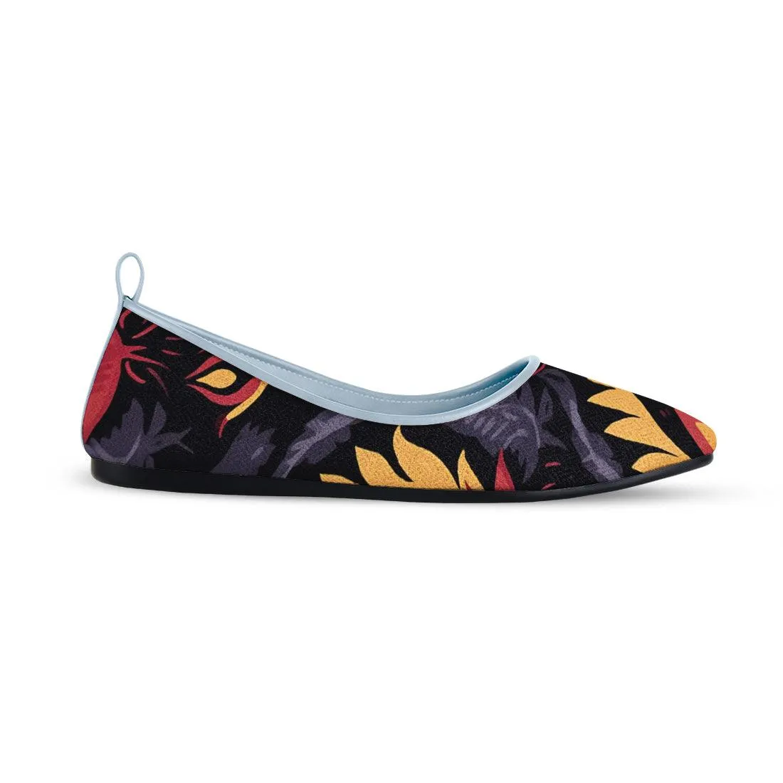 Blue Round Toe Shoe Infernal