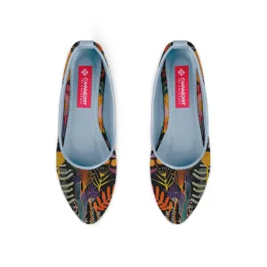 Blue Round Toe Shoe Sea Life
