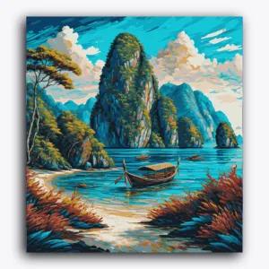 Boat in Island
