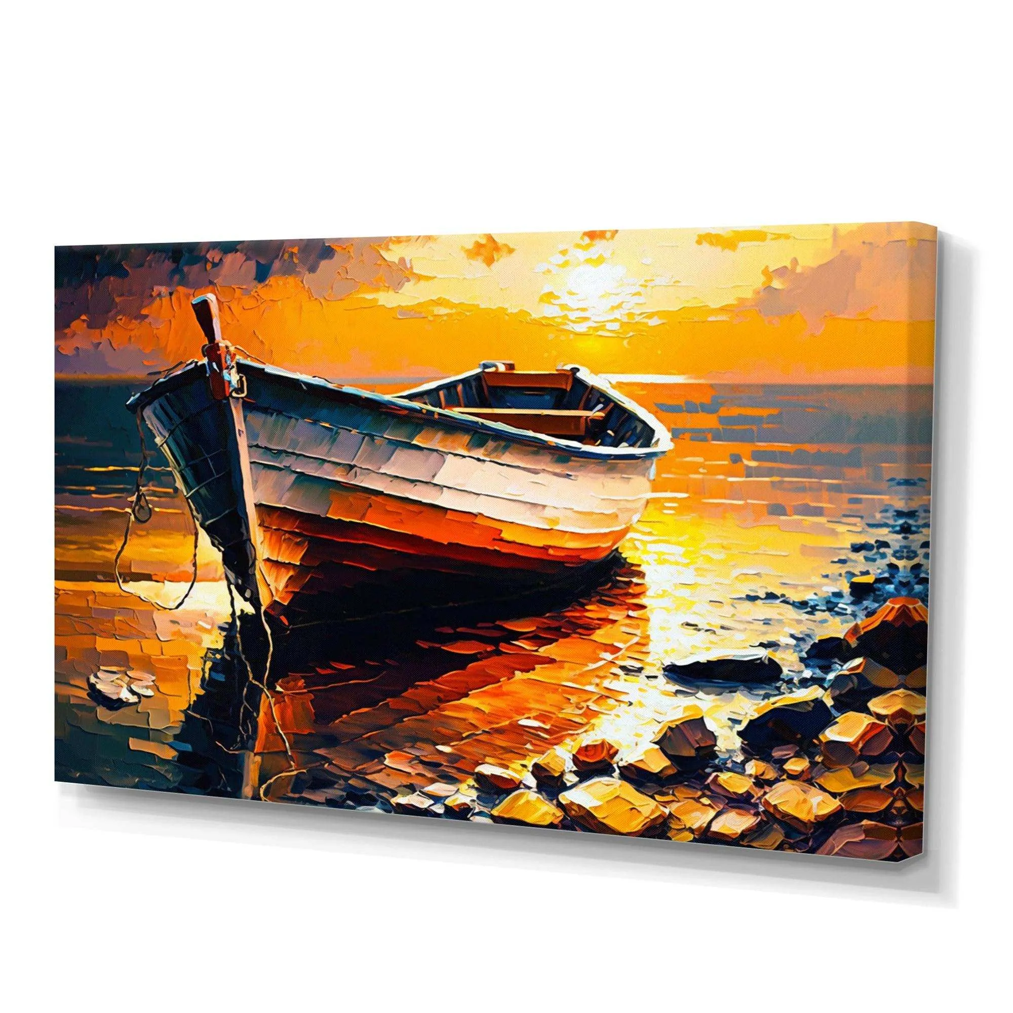 Boat On Shore II