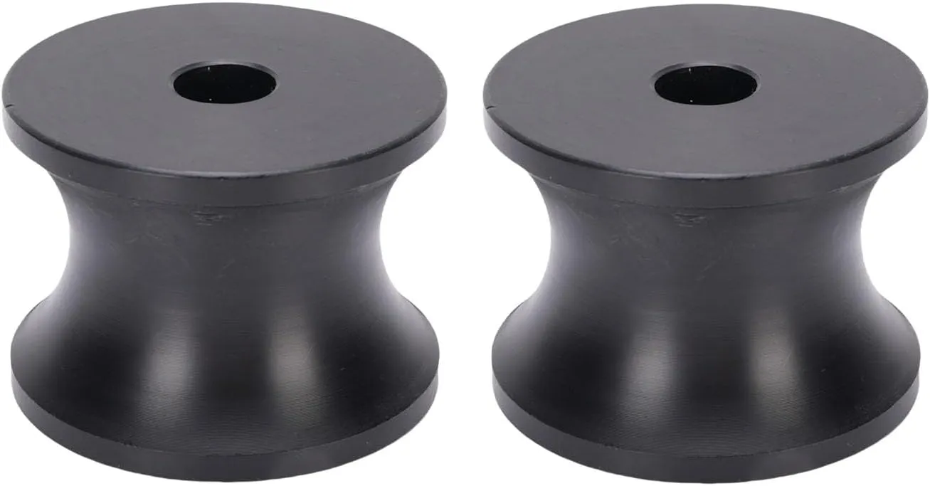 Boat Trailer Bow Roller,Nylon Boat Roller with Long Lasting Durability Anti Scratch Protection for Yachts Lifeboats Jet Skis Sold as a Pair Boat Trailer