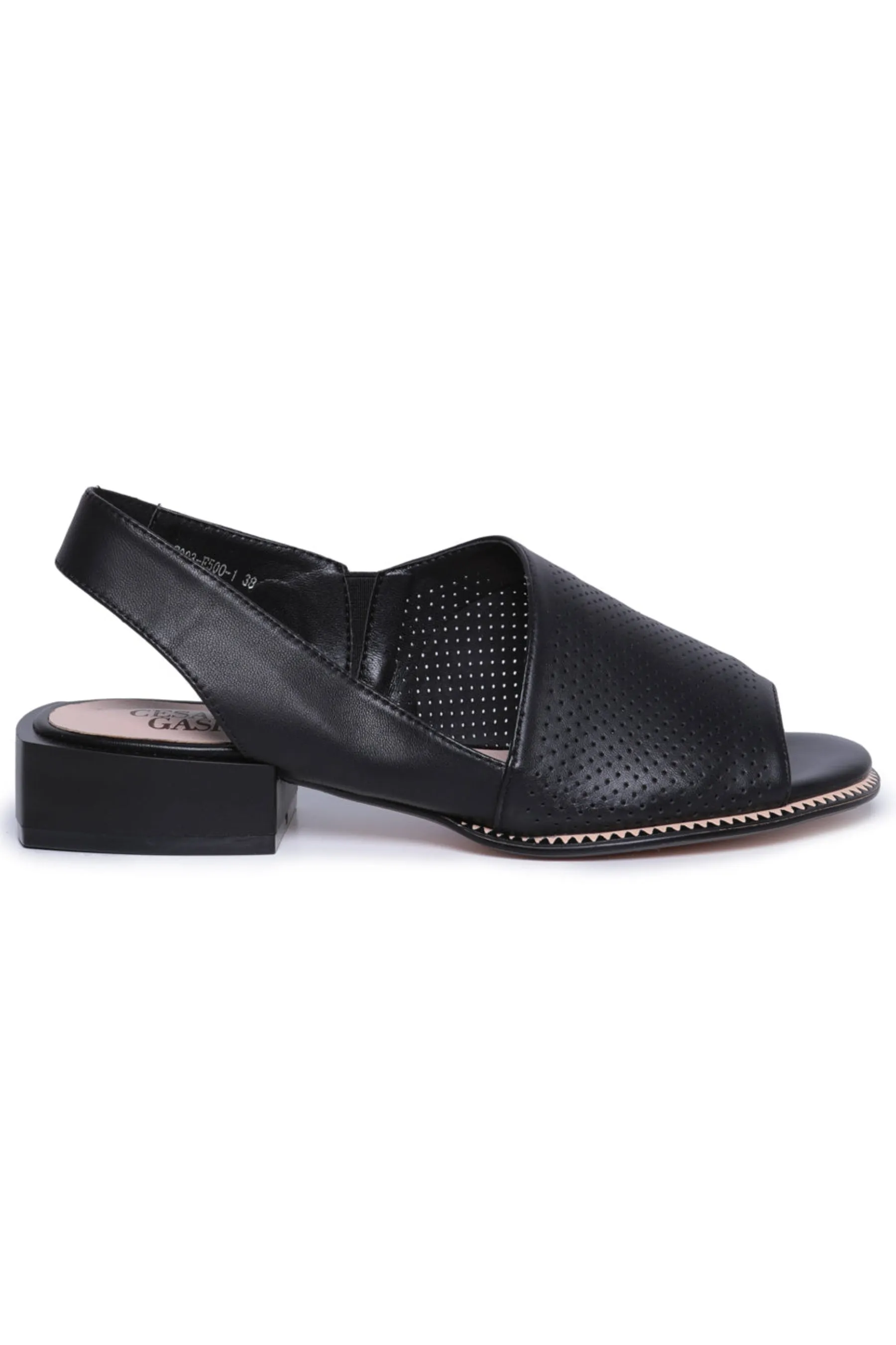 Breeze Cutout Sandals - Black