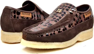 British Collection - Apollo Croc and Suede Men Slip on Shoes
