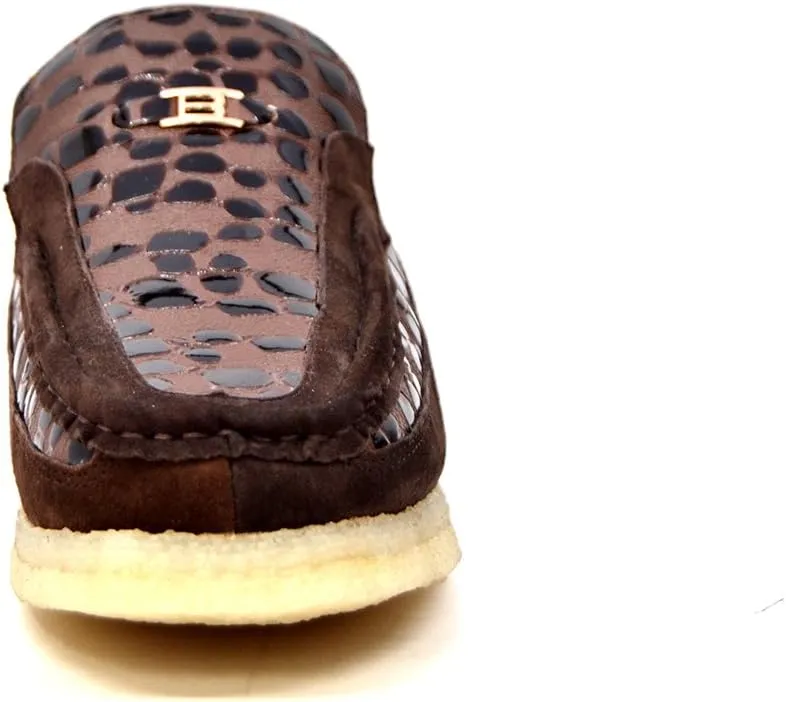 British Collection - Apollo Croc and Suede Men Slip on Shoes