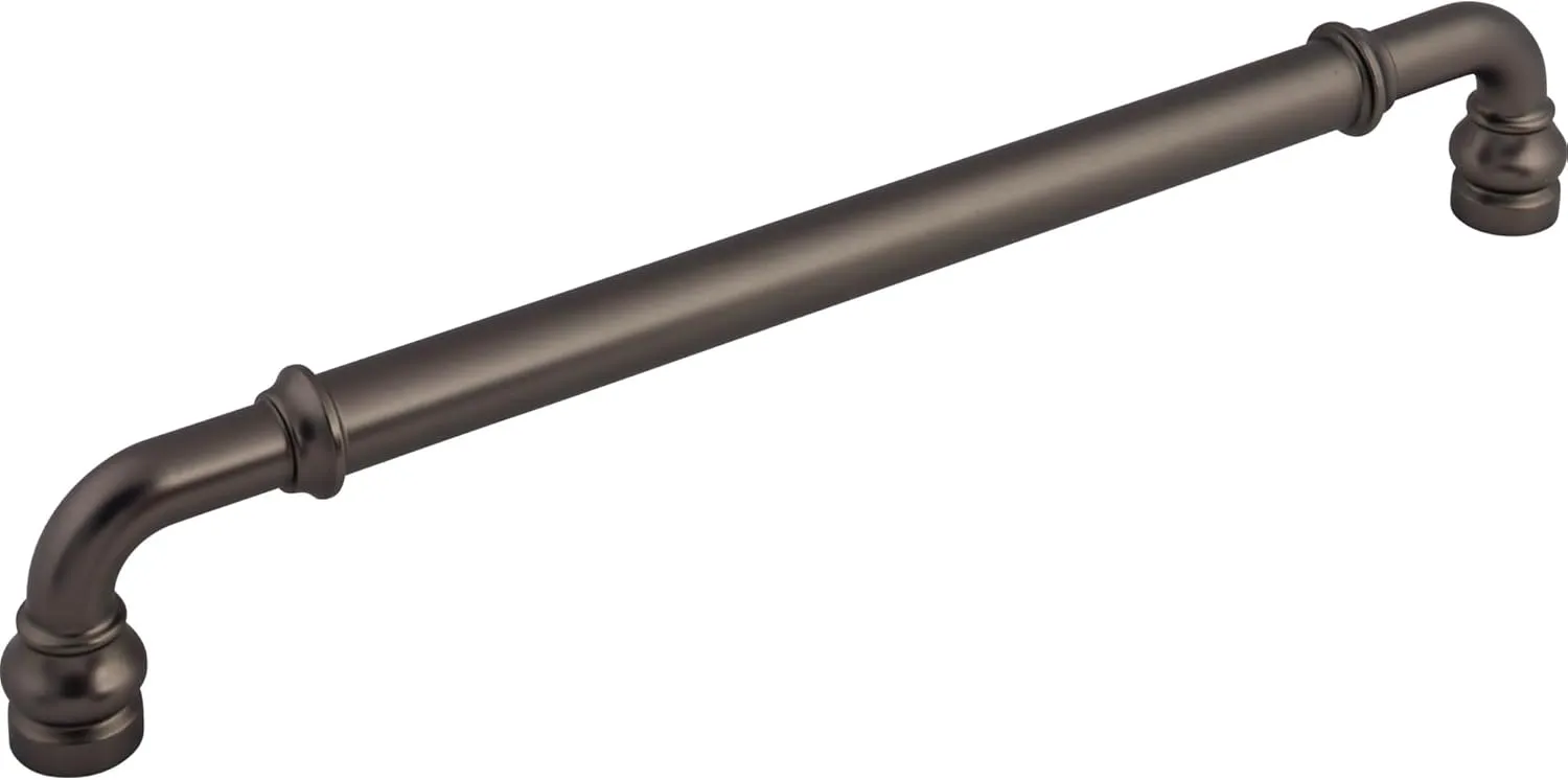Brixton Appliance Pull - 12" Center-to-Center in Flat Black