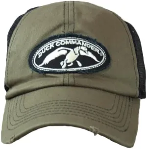 BUCK COMMANDER Men's Olive and Black Trucker Hat