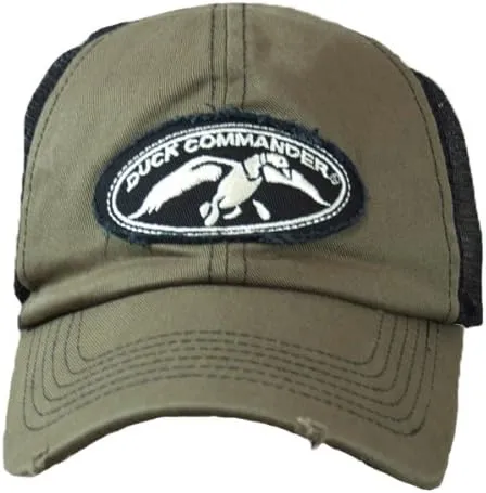 BUCK COMMANDER Men's Olive and Black Trucker Hat
