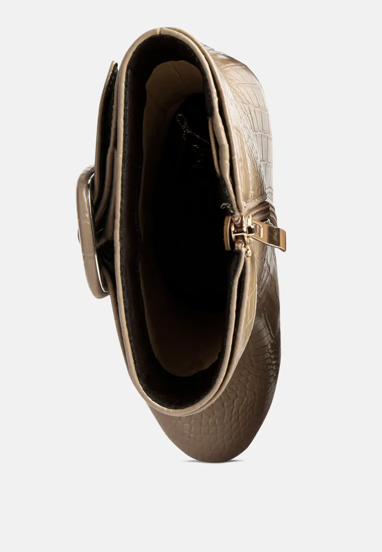 bumpy platform bootie by London Rag