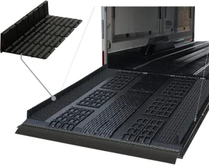 Caliber Edge Guard Kit, 6-ft, 12-Pc Black Plastic Trailer Edge Guards