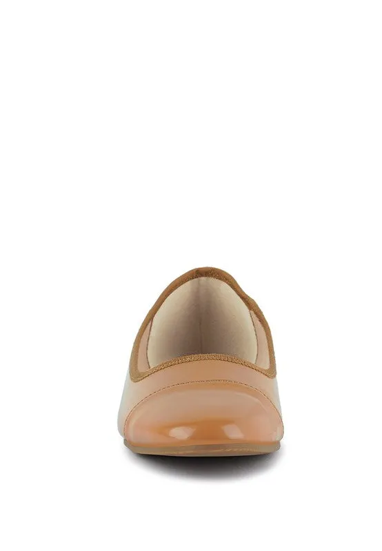 CAMELLA Round Toe Ballerina Flats
