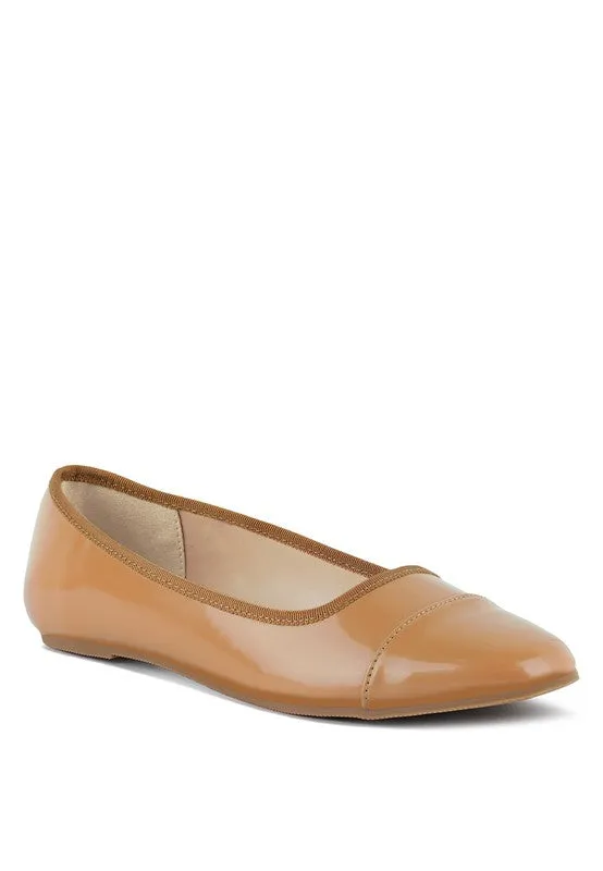 CAMELLA Round Toe Ballerina Flats