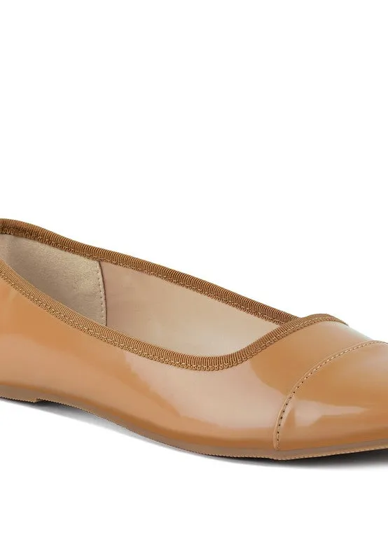 CAMELLA Round Toe Ballerina Flats