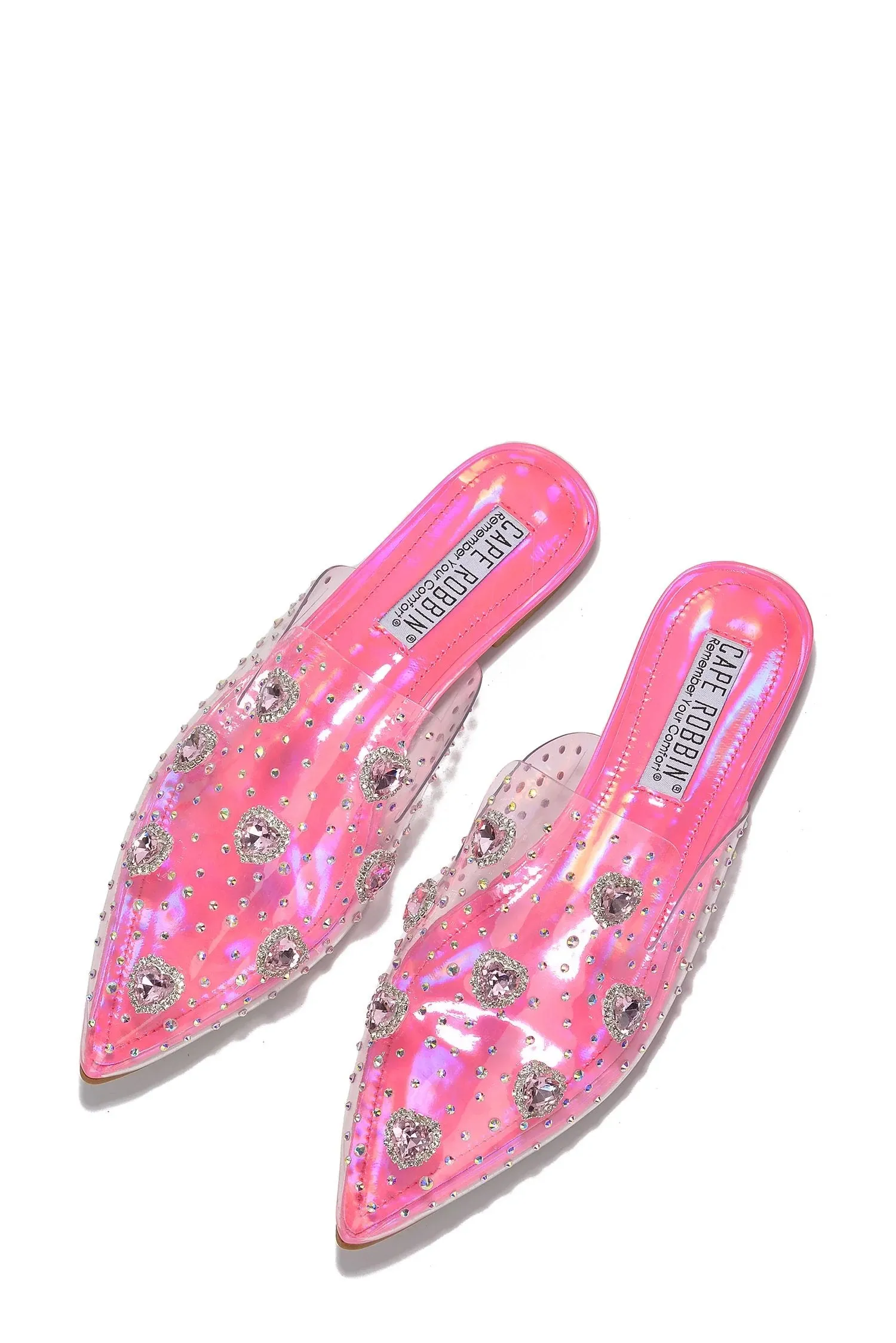 Cape for For Flats Pointed mules Toe Sandals On Women Flats Local delivery Award-winning Robbin Slip Closed woman Toe Toe Pointed Women