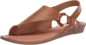 Carlos Santana Womens Trilogy Slingbacks Slipper, Tan, 5 M US