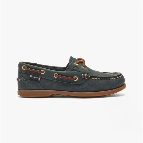 Chatham DECK LADY II Womens Boat Shoes Blue