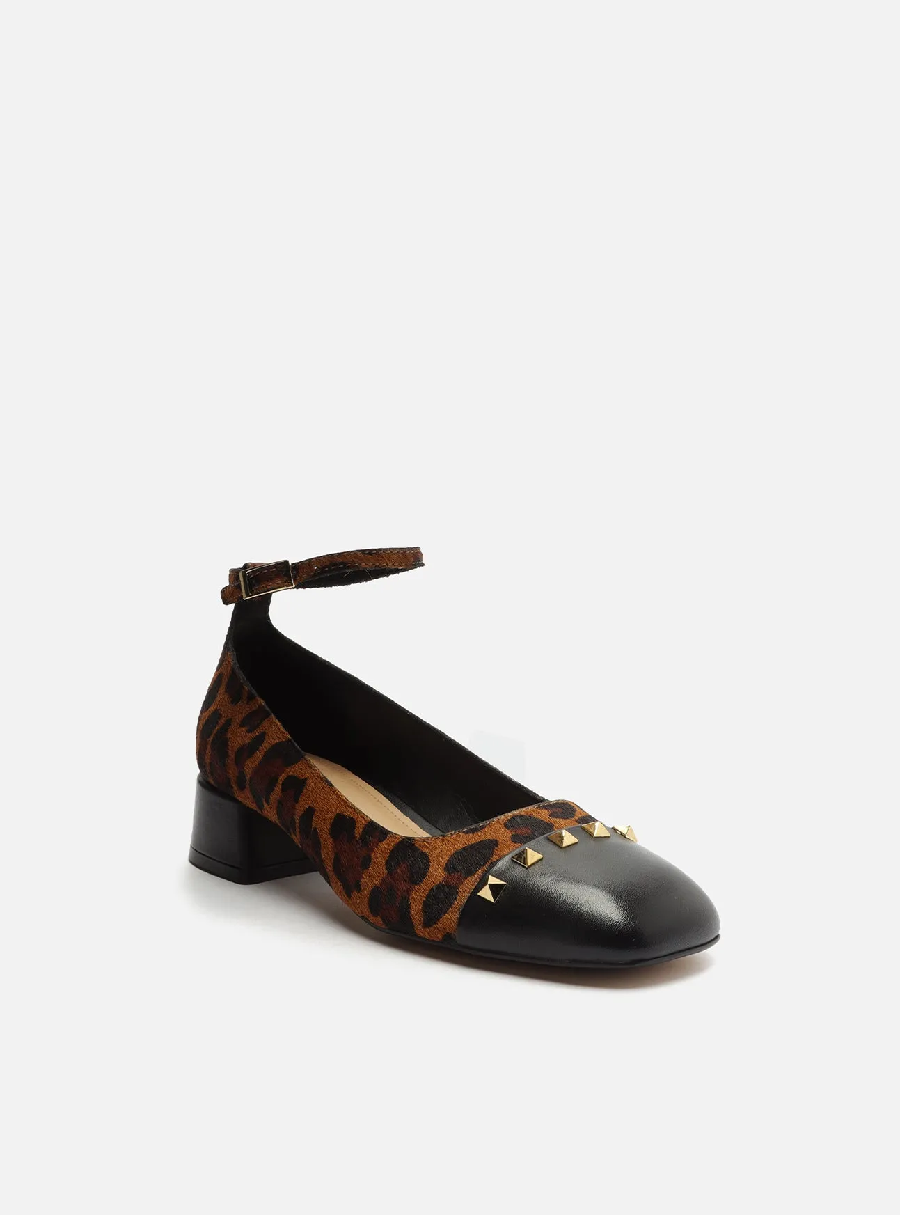 Chloe Low Block Pump