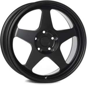 Circuit CSF22 18×9.5 Flat Black 5×114.3 [ 38mm] Wheel JDM Spoon SW388 Regamaster EVO Style Compatible with Honda Civic, Accord, etc
