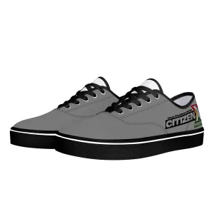 Citizen X Posse Grey - Black Canvas Low Top