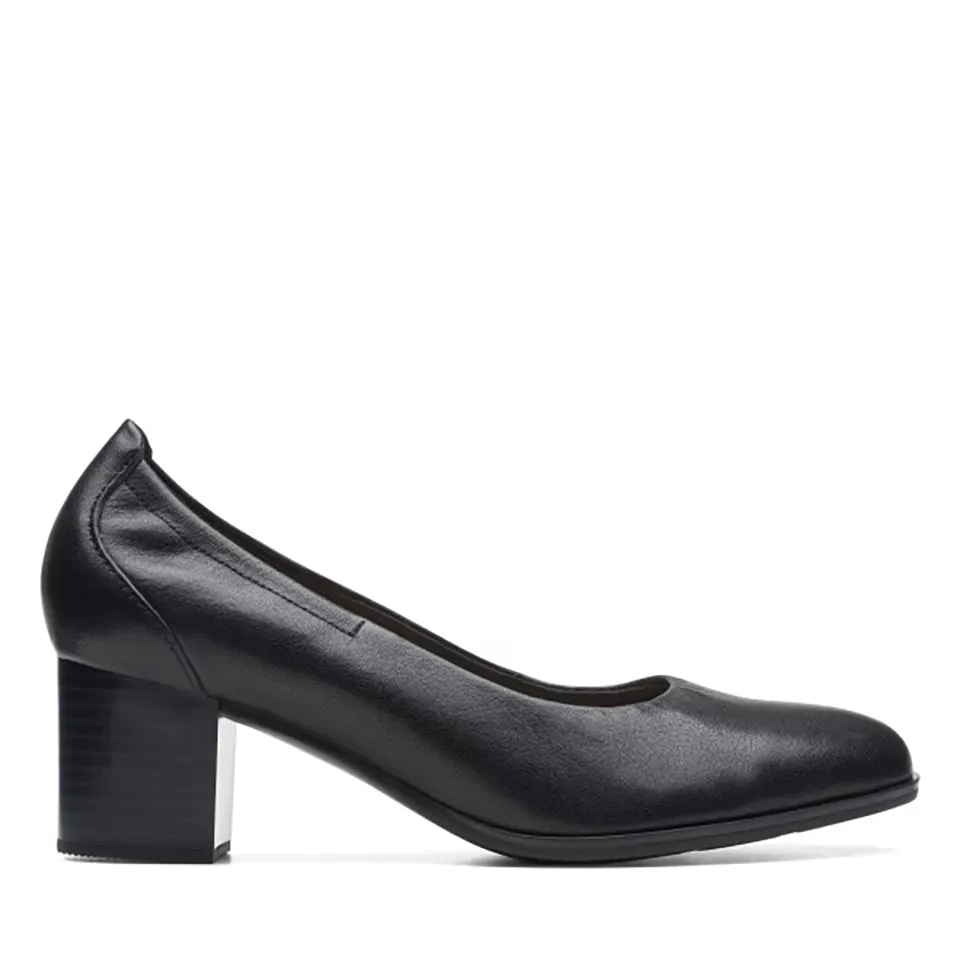 Clarks Women's Loken Step Black Leather 26174474