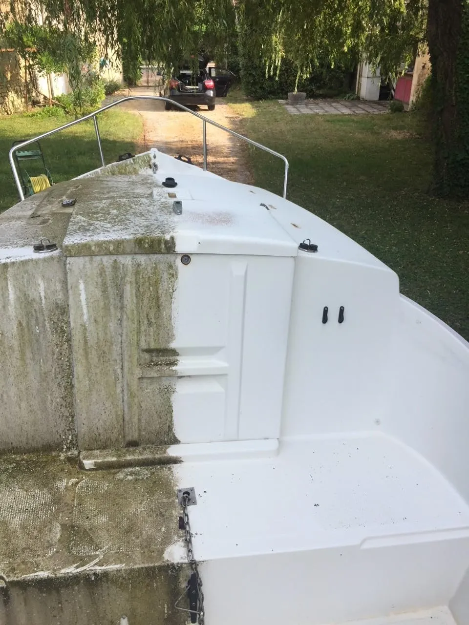 CleanBoat® All In One Boat Cleaner, Degreaser, And Stain Remover, 1 Liter, Leaves A Protective Coating, 96% Biodegradable, Safe On Your Boat's Multiple Surfaces (1)